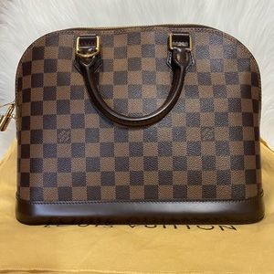 Louis Vuitton damier ebene Alma pm size